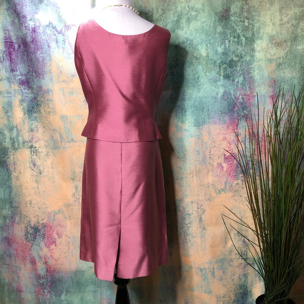 Albert Nipon Mauve Skirt Set - image 2